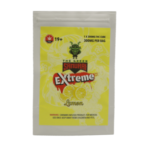 Green Samurai Extreme – Lemon Gummy – 300mg THC | Bloom Supply Canada