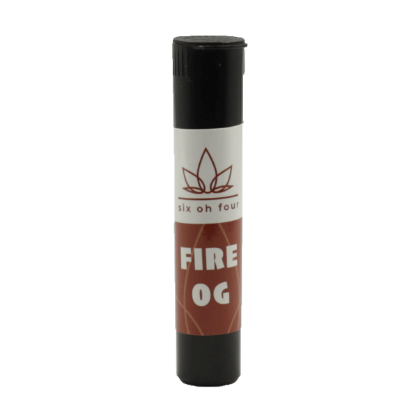 Six Oh Four – CO2 Extracted Vapes – Fire OG – 1ml | Bloom Supply Canada